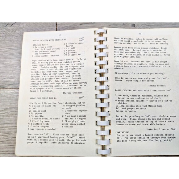 VINTAGE League of Women Voters Cookbook-"Major League Hits" Wayne County, MI - Picture 4 of 7